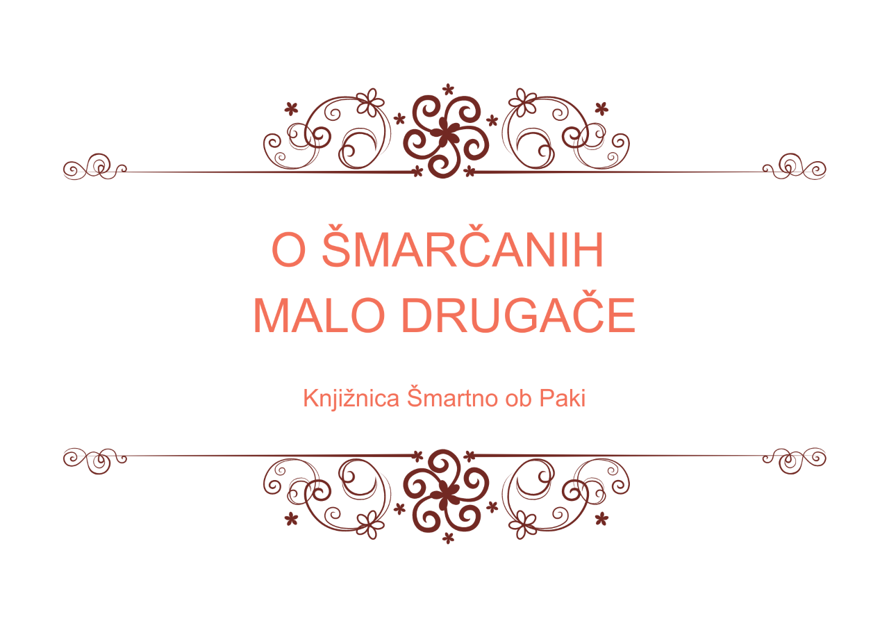 O Šmarčanih malo drugače: Miran Šumečnik