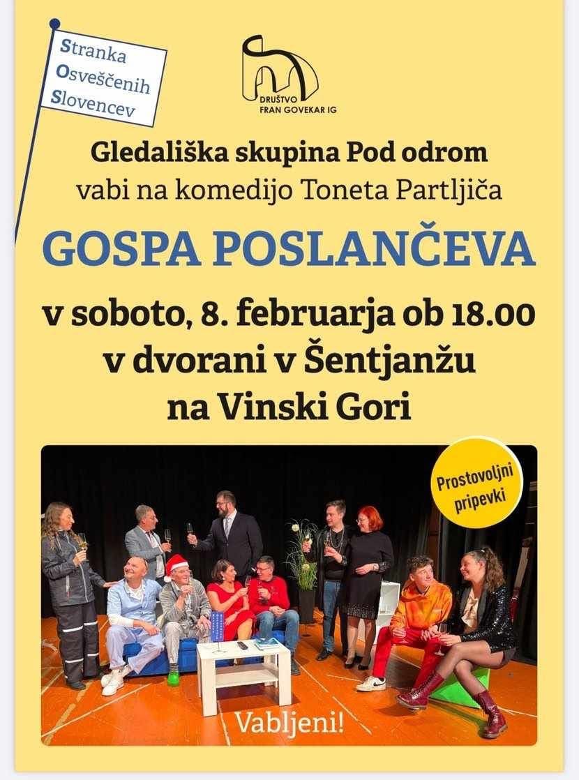 Gospa poslančeva