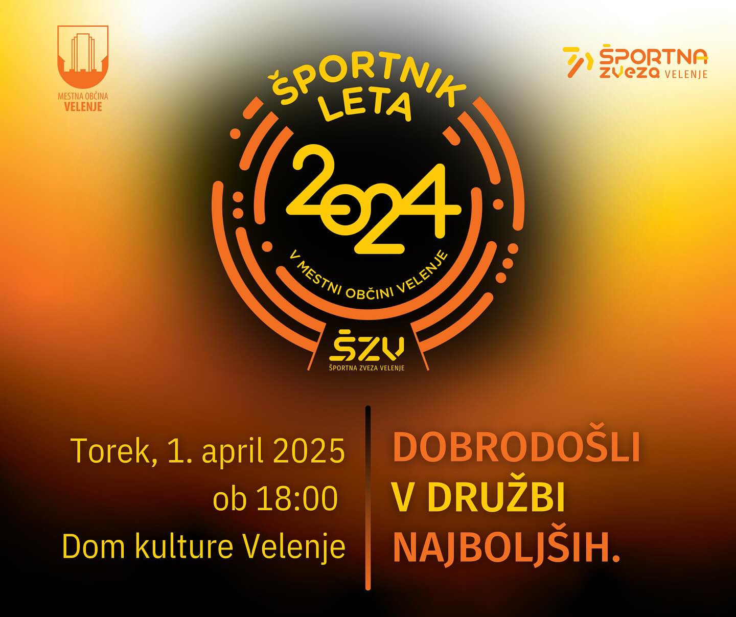 Športnik leta 2024 v Mestni občini Velenje