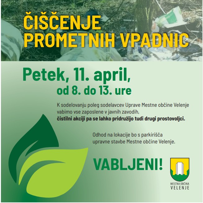Spomladanske čistilne akcije