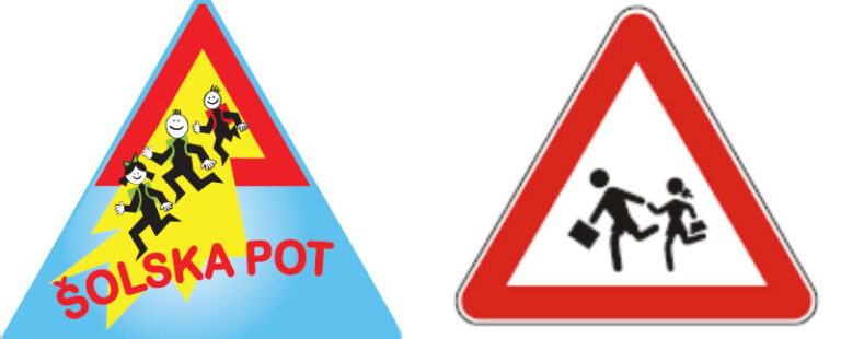 Prometni znaki na moji šolski poti