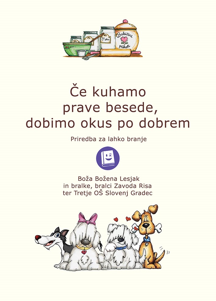 Boža Božena Lesjak: Če kuhamo prave besede, dobimo okus po dobrem