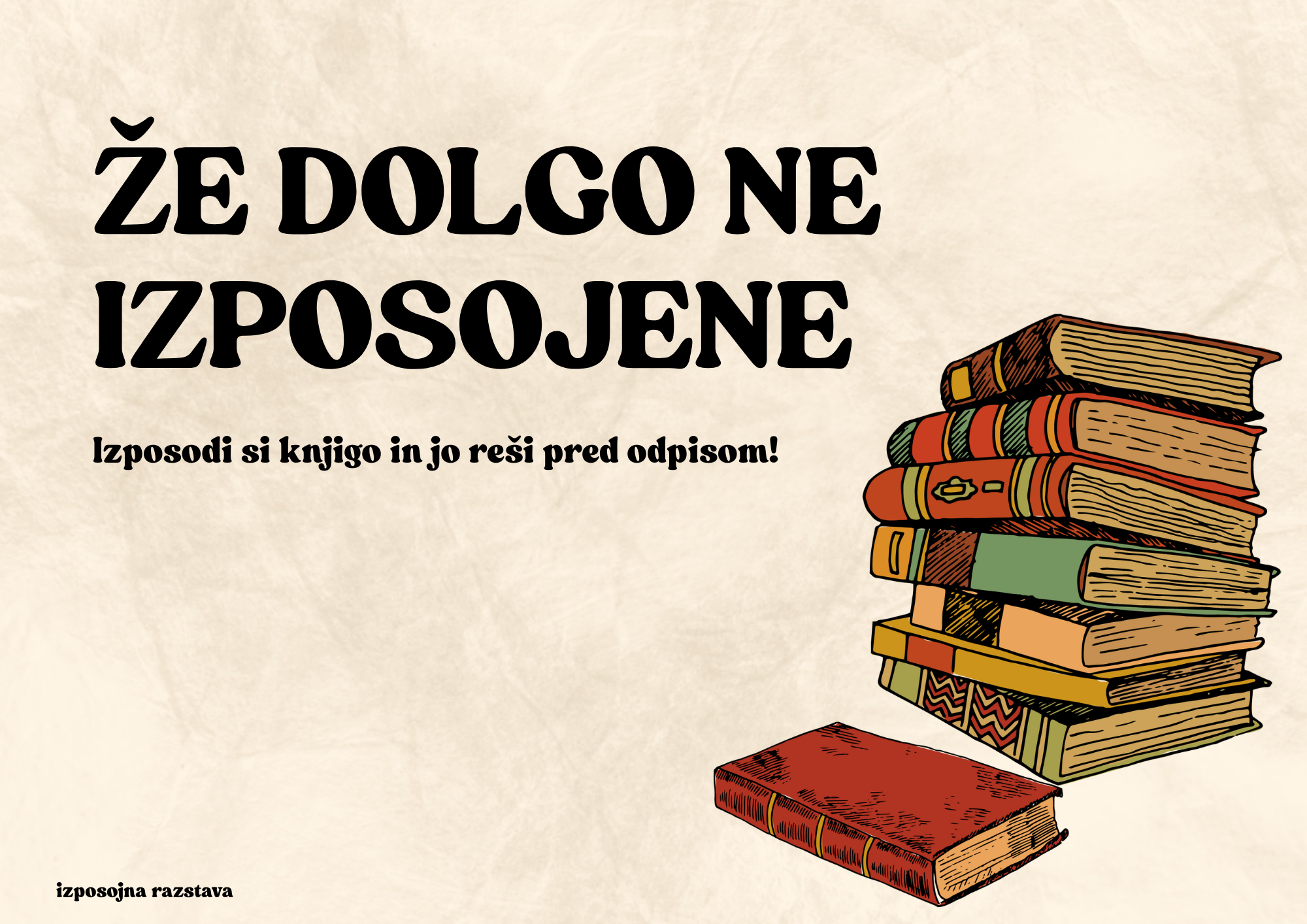 Že dolgo ne izposojene