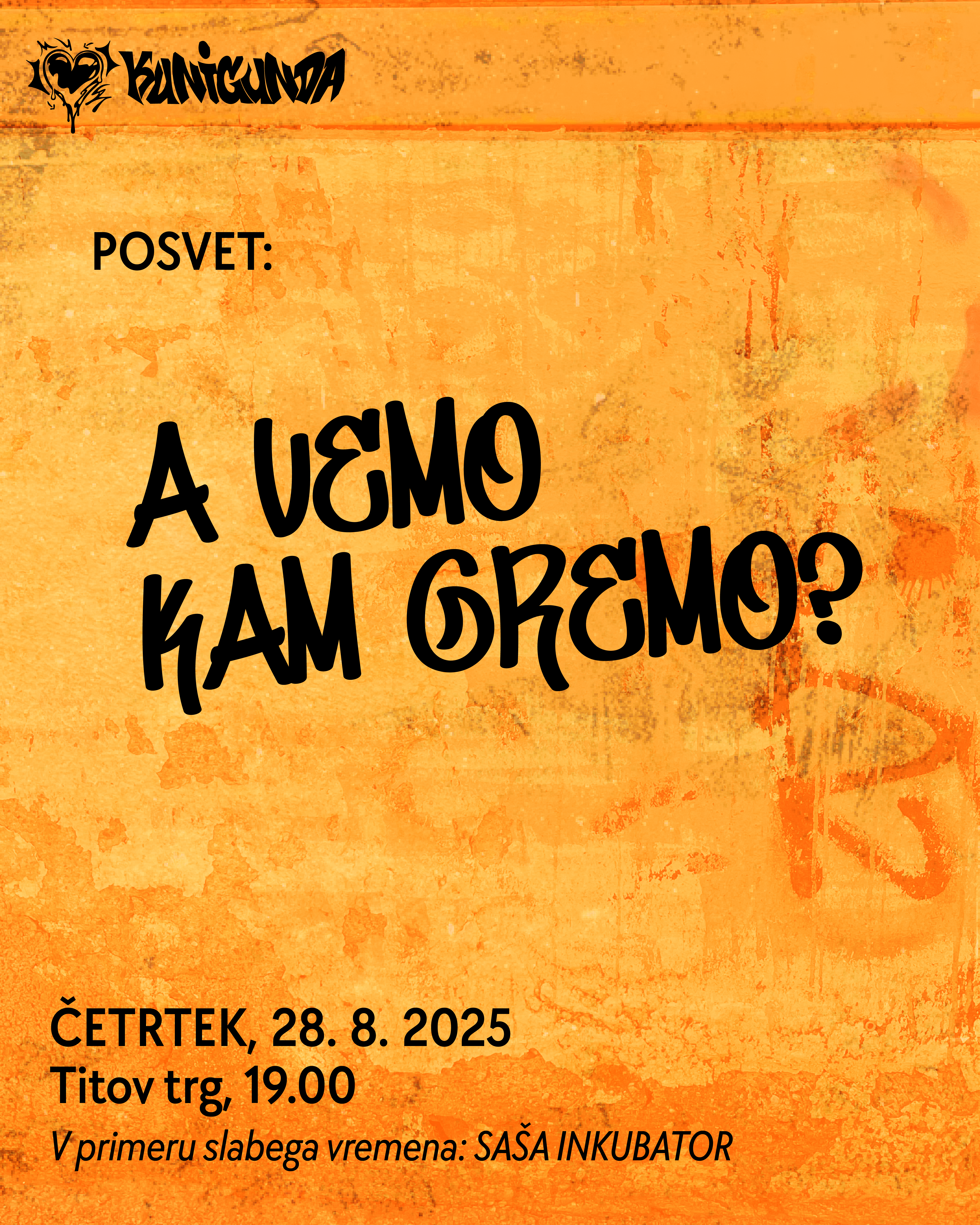 28. Kunigunda: Posvet: A vemo kam gremo?