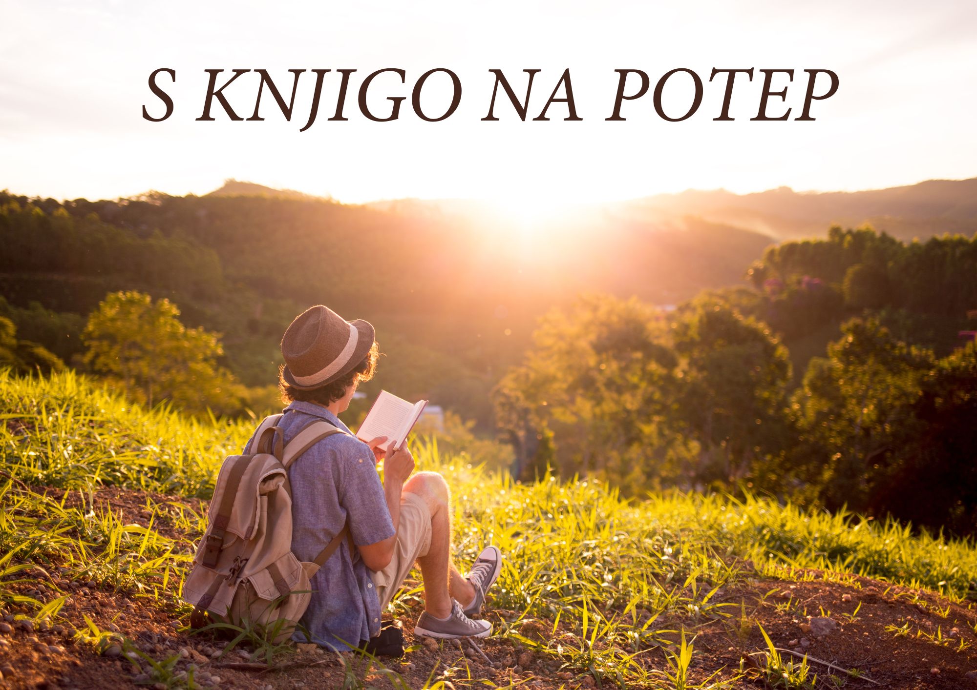 S knjigo na potep