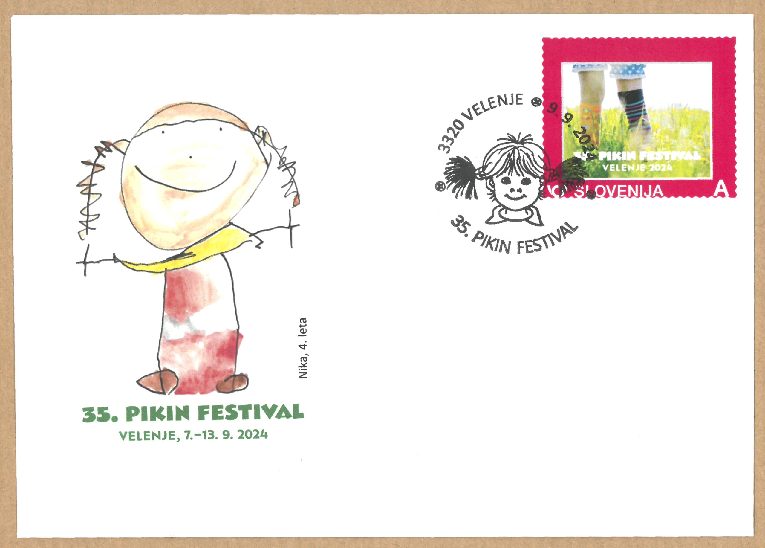 Pikin festival in Pika v filateliji