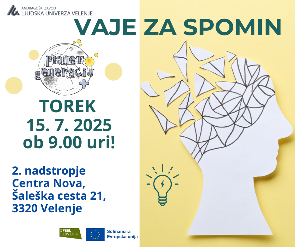 Vaje za spomin