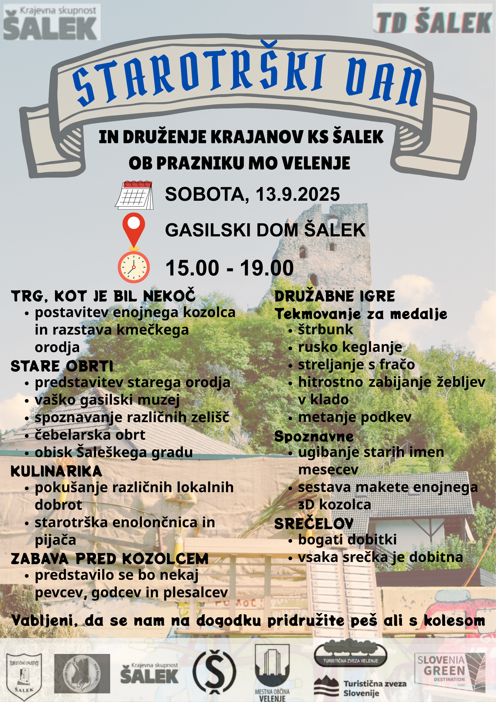 Starotrški dan v Šaleku