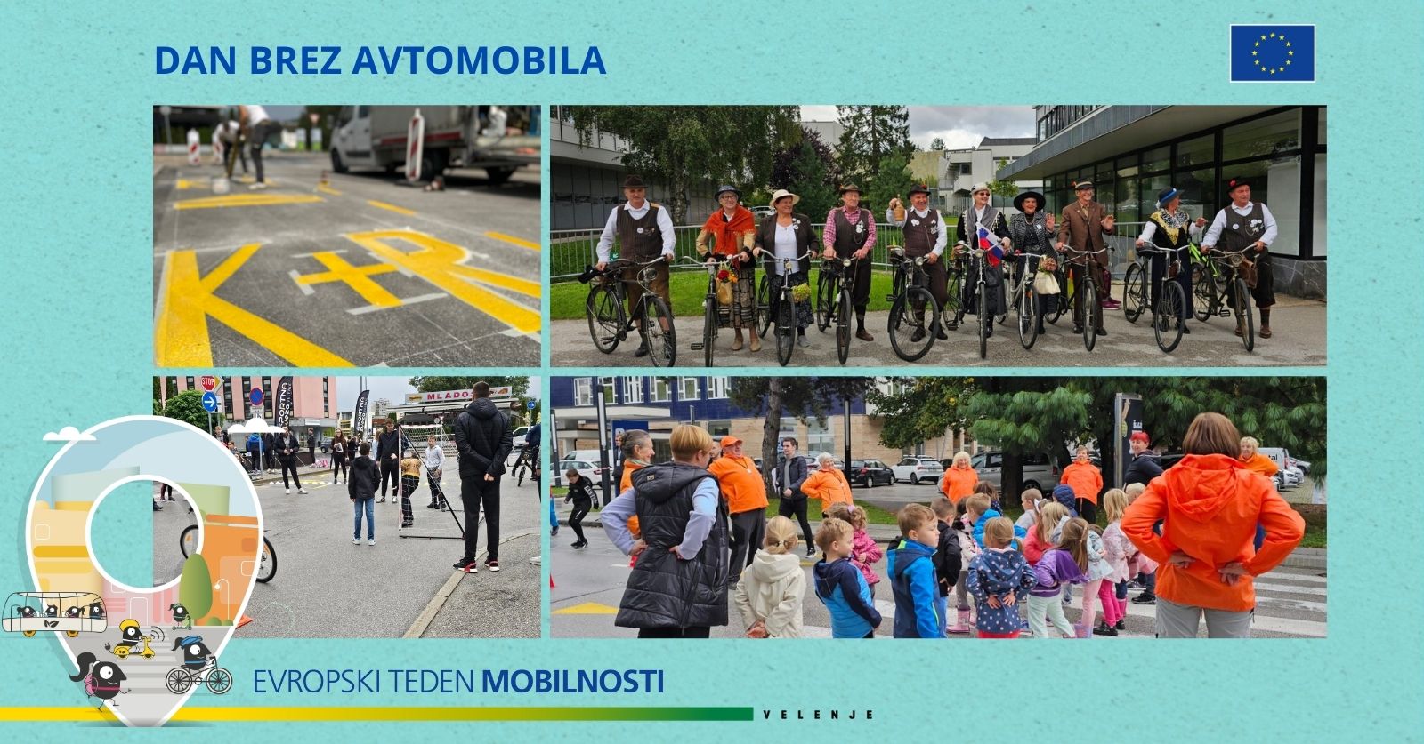 Dan brez avtomobila &#8211; Evropski teden mobilnosti 2025