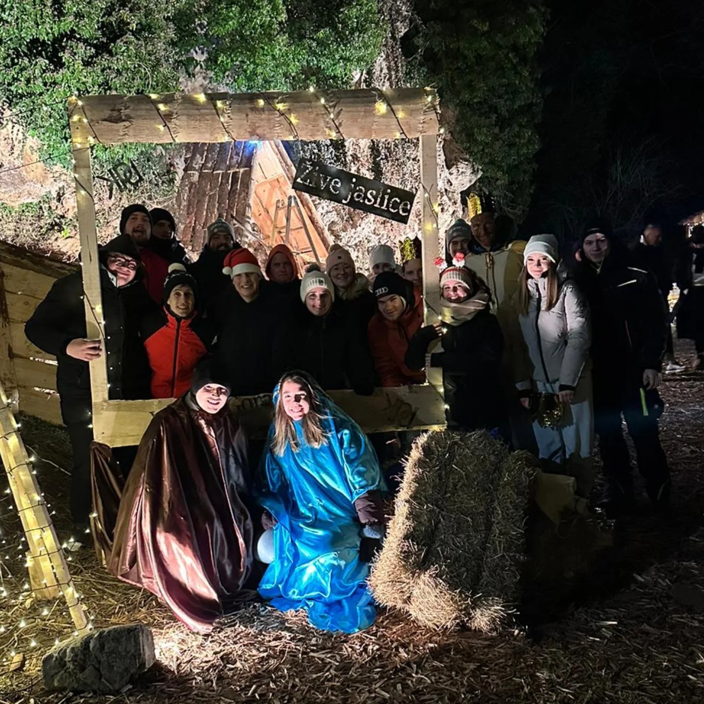 Žive jaslice v Vinski Gori 2025