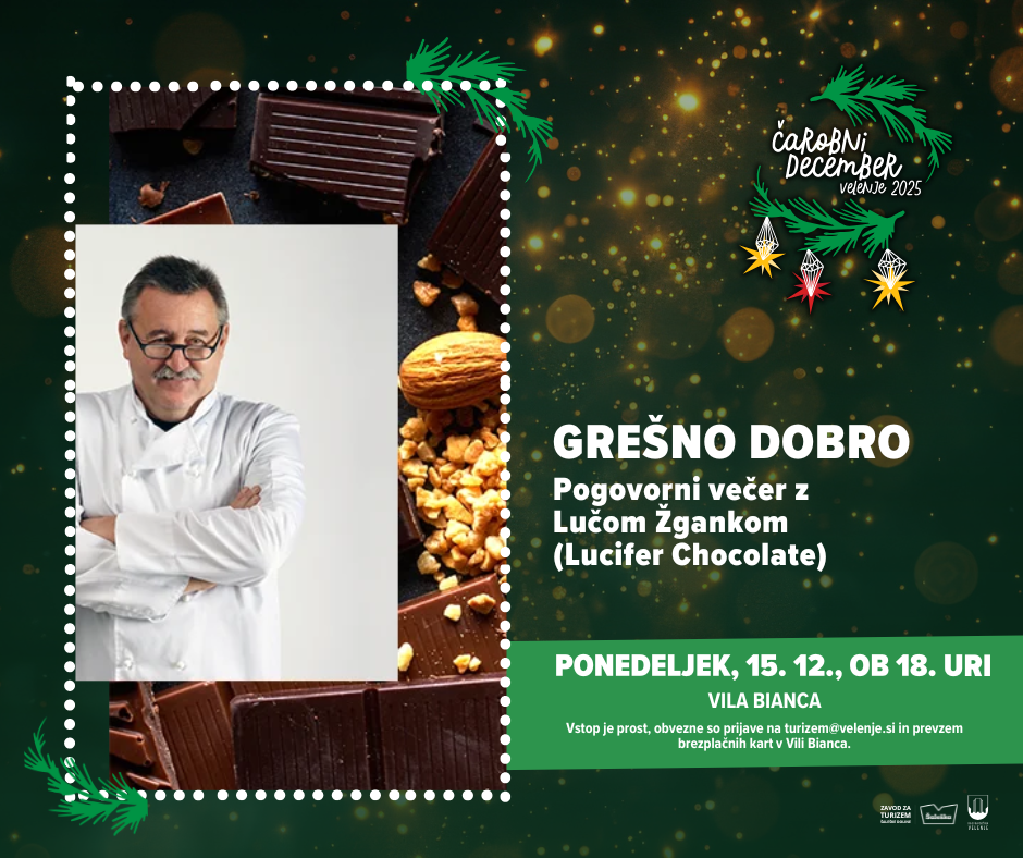 Grešno dobro – pogovorni večer z Lučom Žgankom (Lucifer Chocolate)