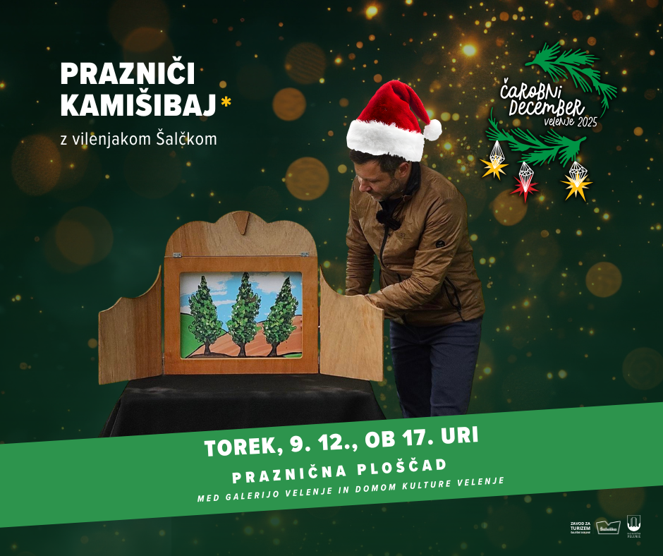 Praznični kamišibaj z z vilenjakom Šalčkom, KUD Dudovo drevo
