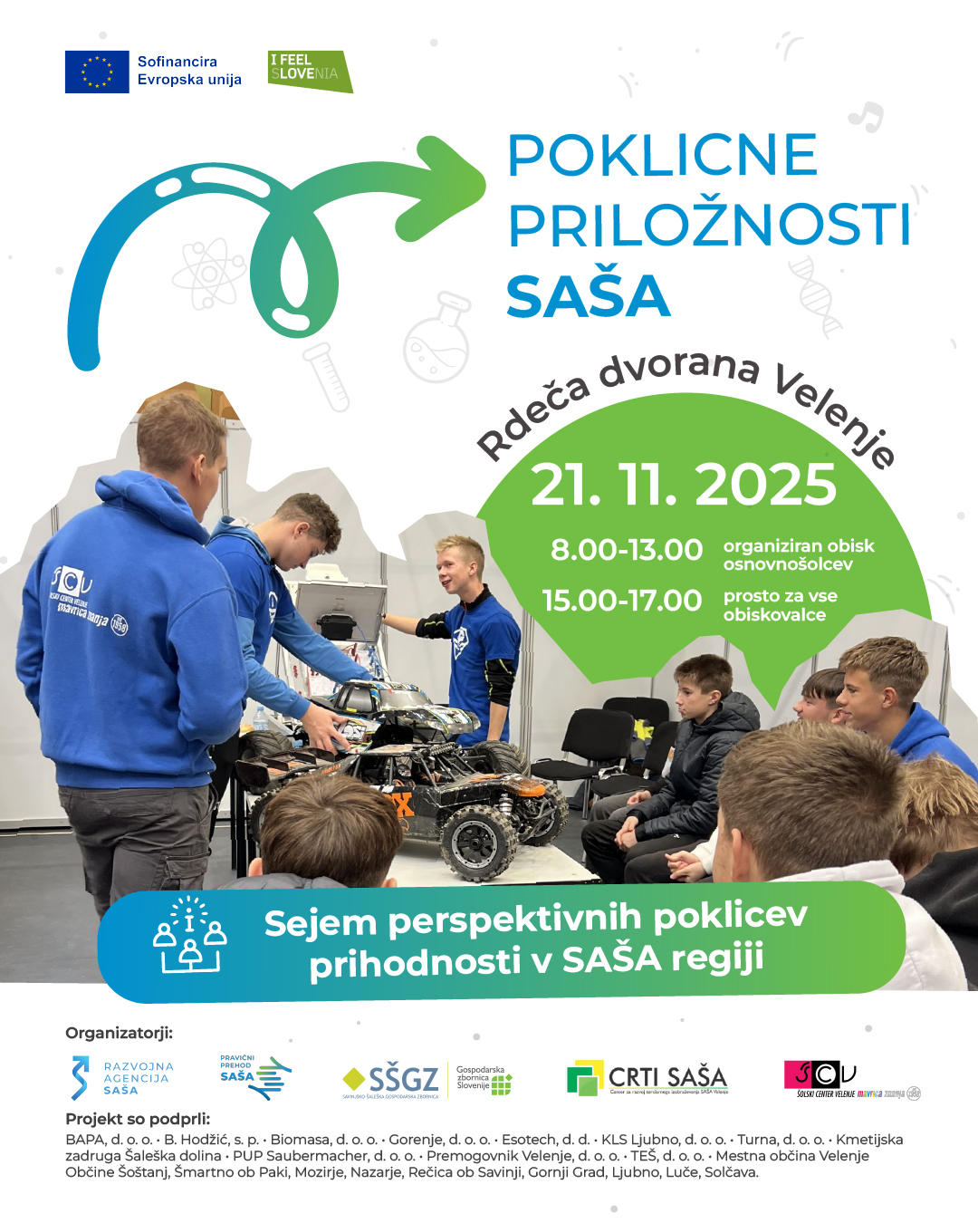 Poklicne priložnosti SAŠA