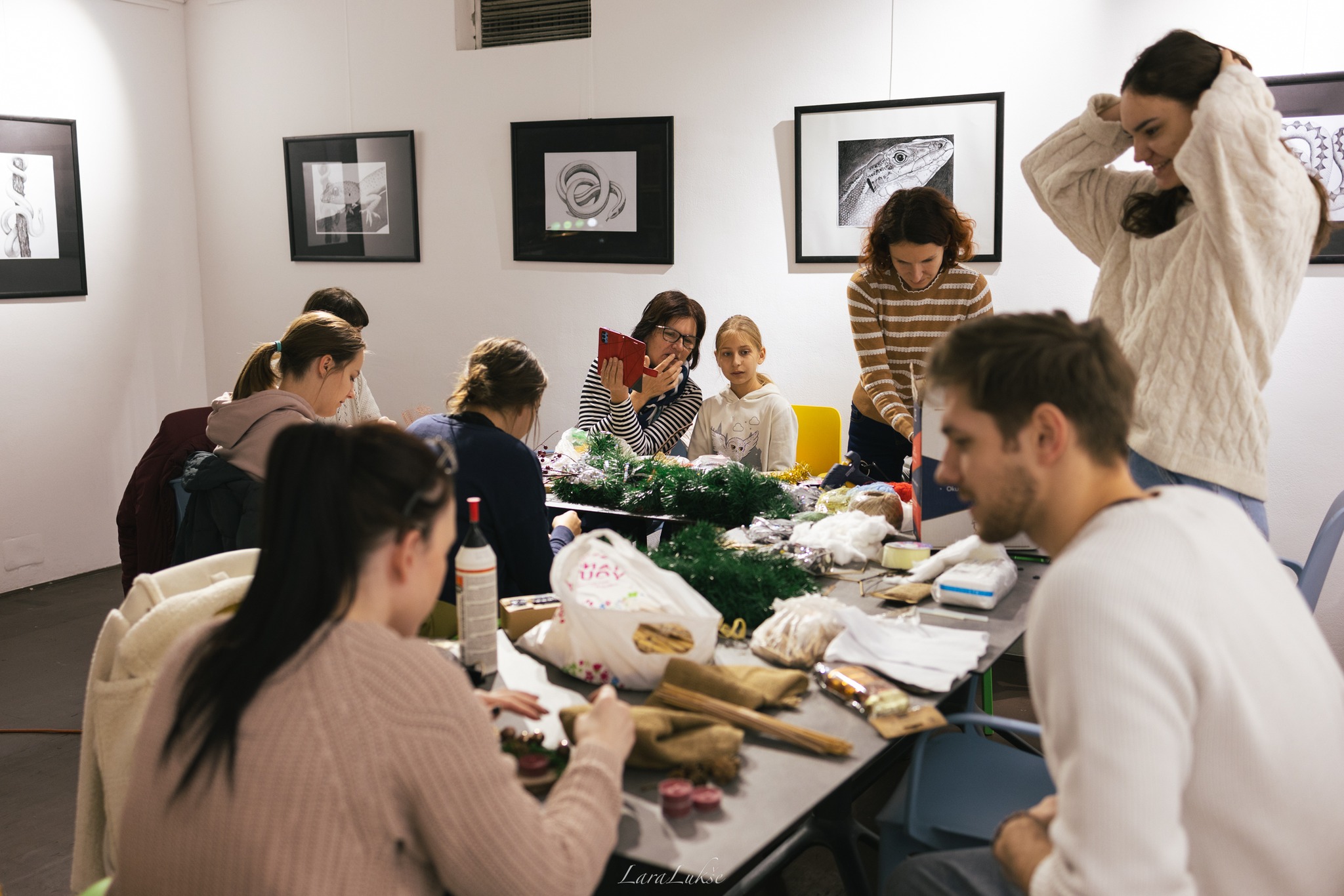 ReUse delavnica: Izdelava adventnih venčkov