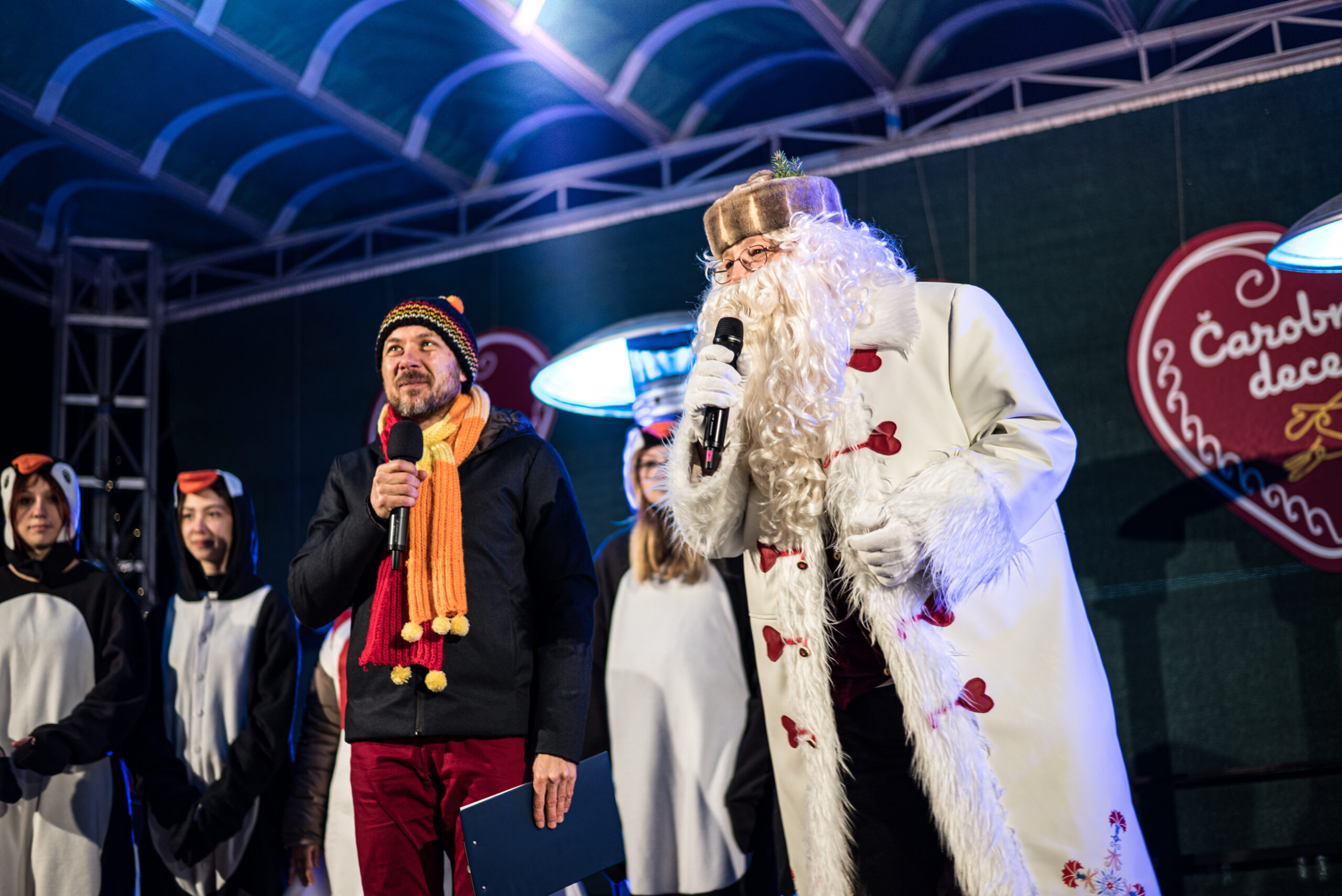 Pravljični prihod Dedka Mraza v Šaleško dolino