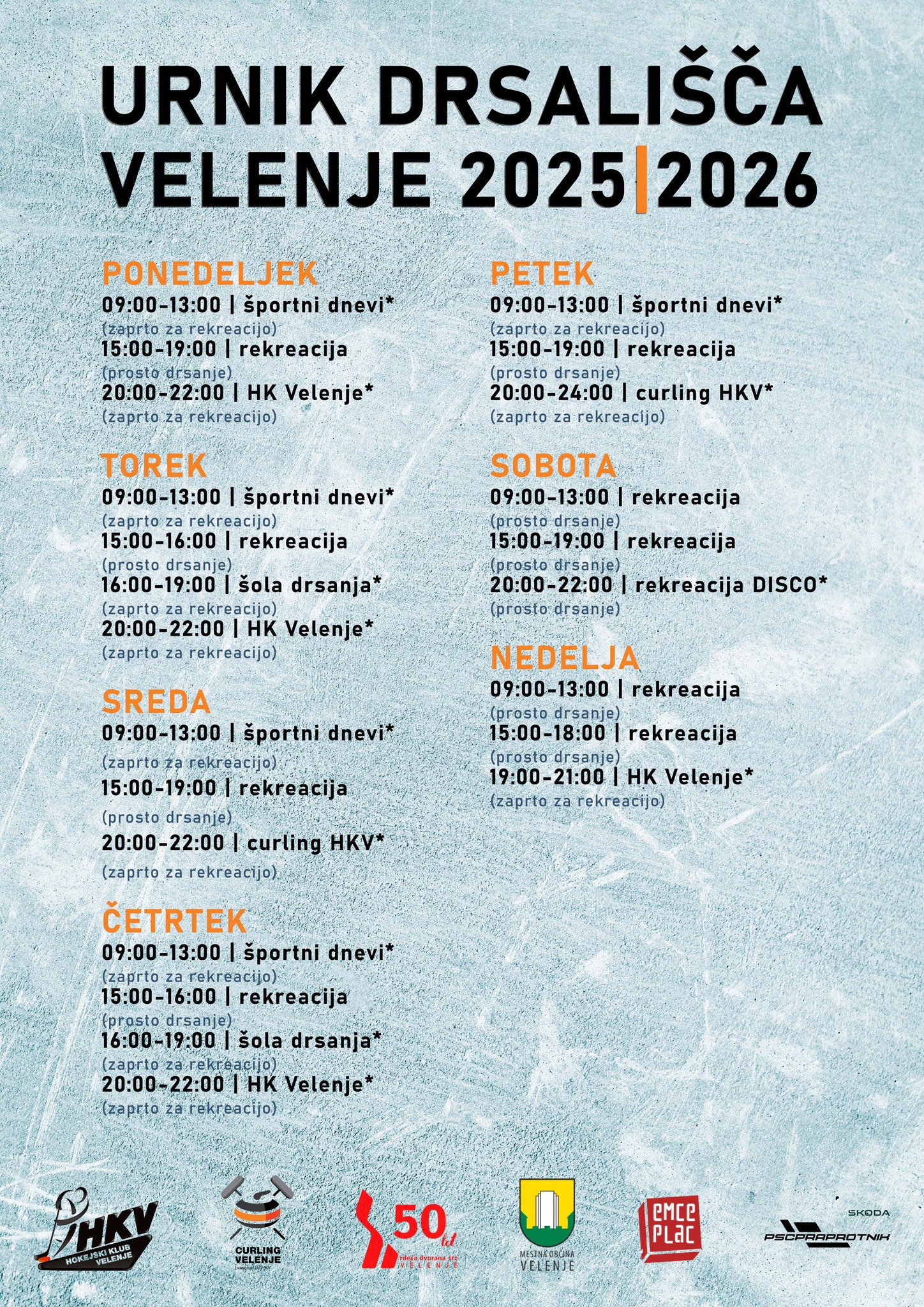 DRSALIŠČE VELENJE sezona 25/26