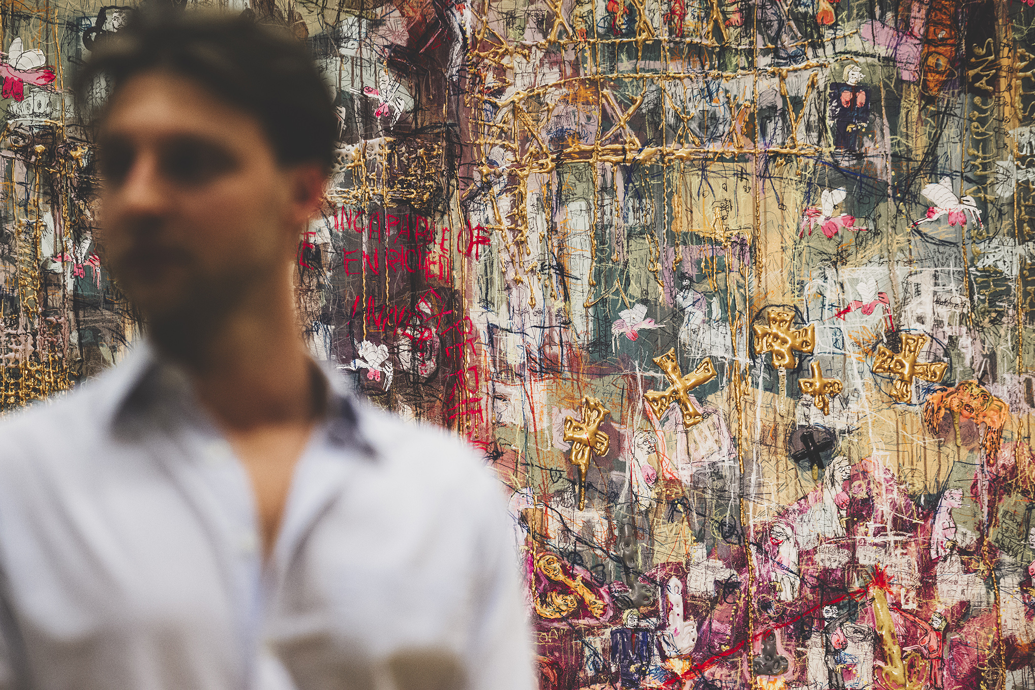 Pogovor in vodstvo po razstavi Purum lutum s Patrikom Dvorščakom