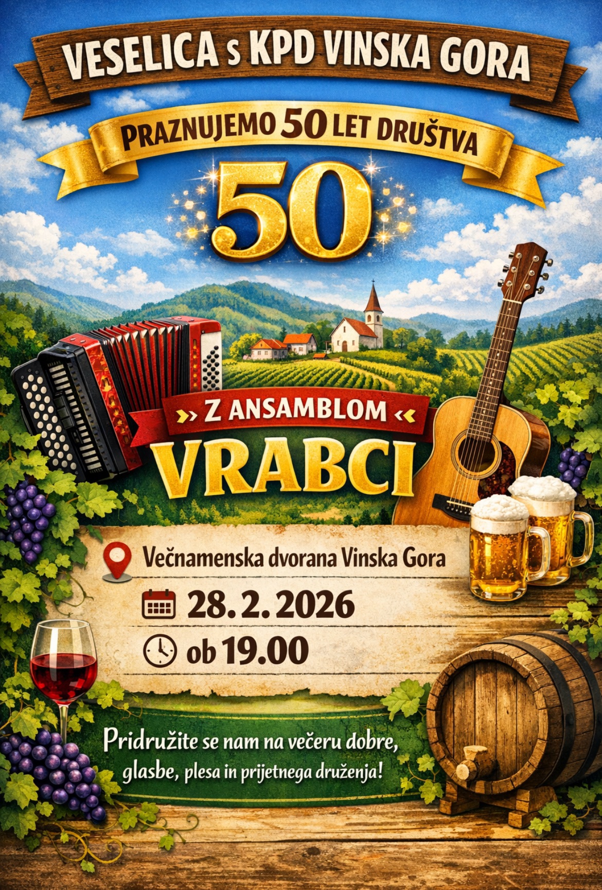 Veselica s KPD Vinska Gora