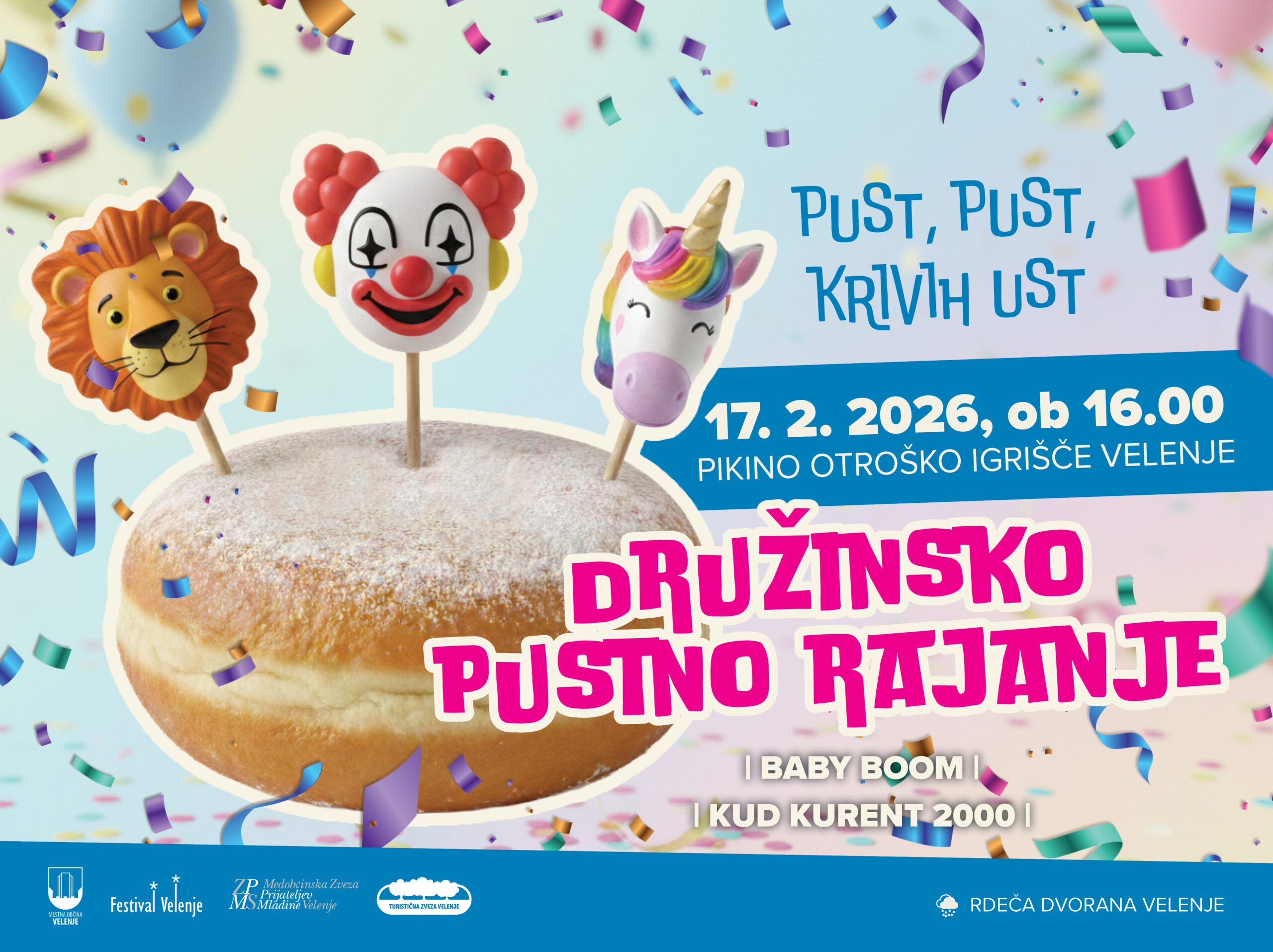 Družinsko pustno rajanje