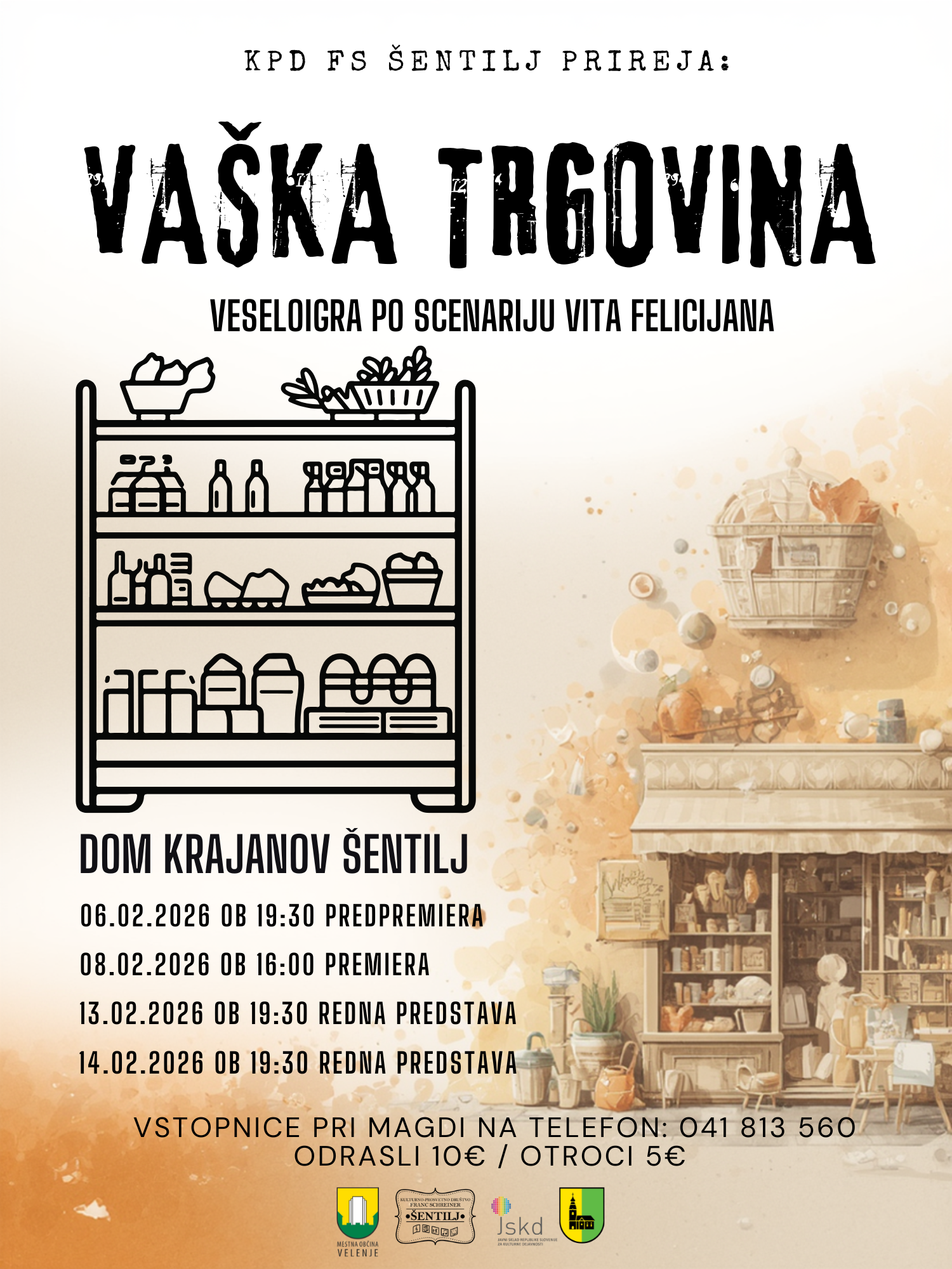 VAŠKA TRGOVINA – veseloigra