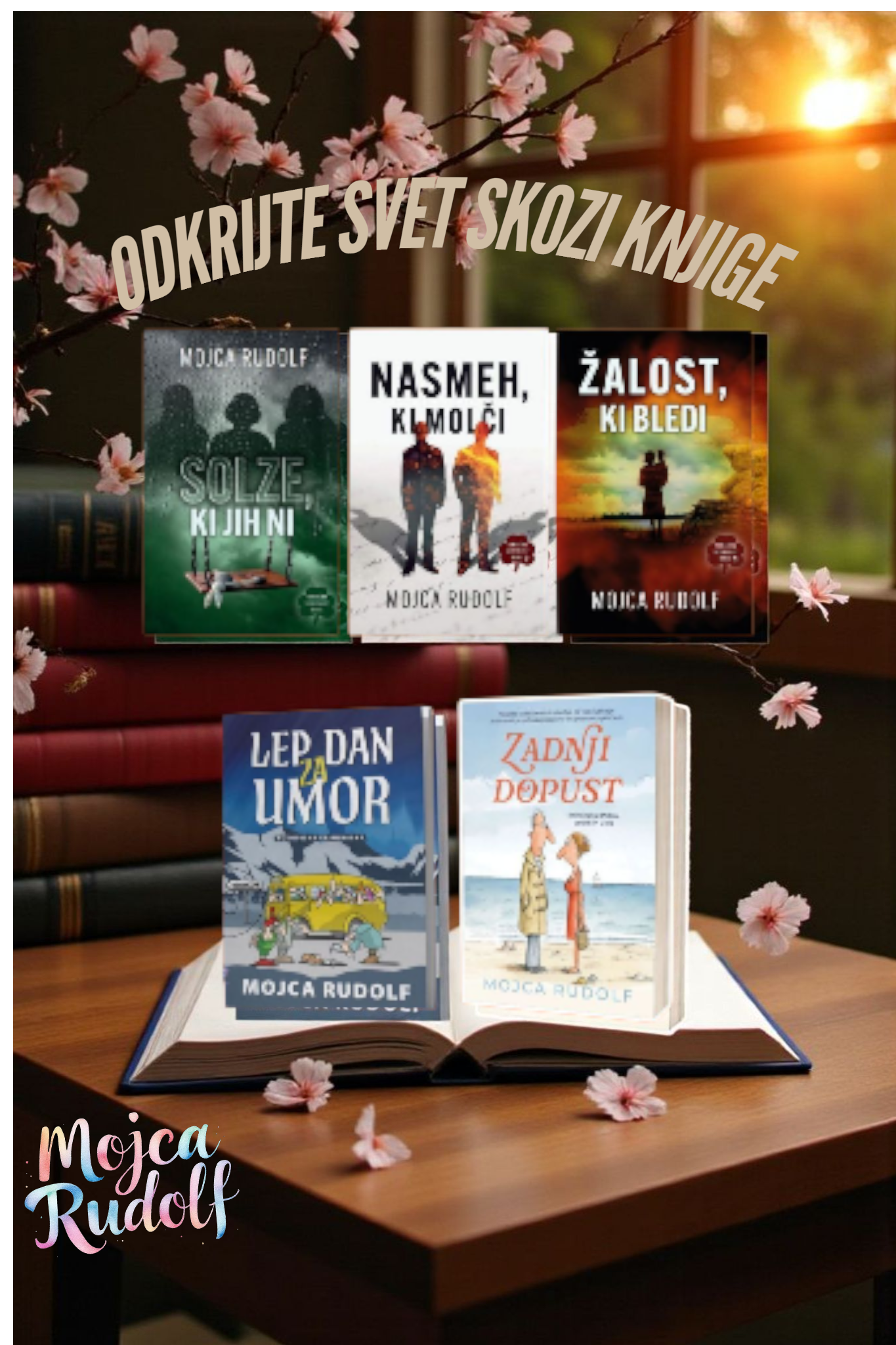 Literarni večer z Mojco Rudolf