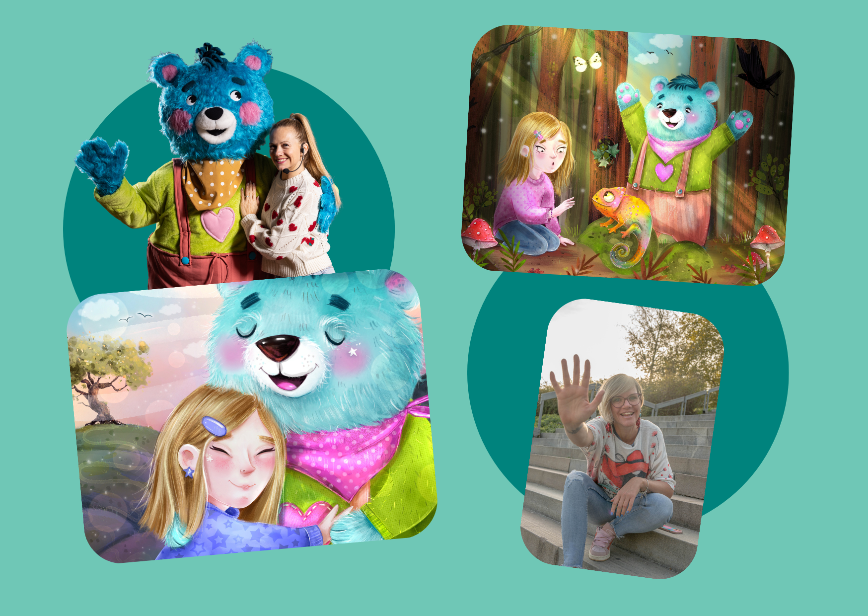 Druženje z medvedkom LaLaBujem