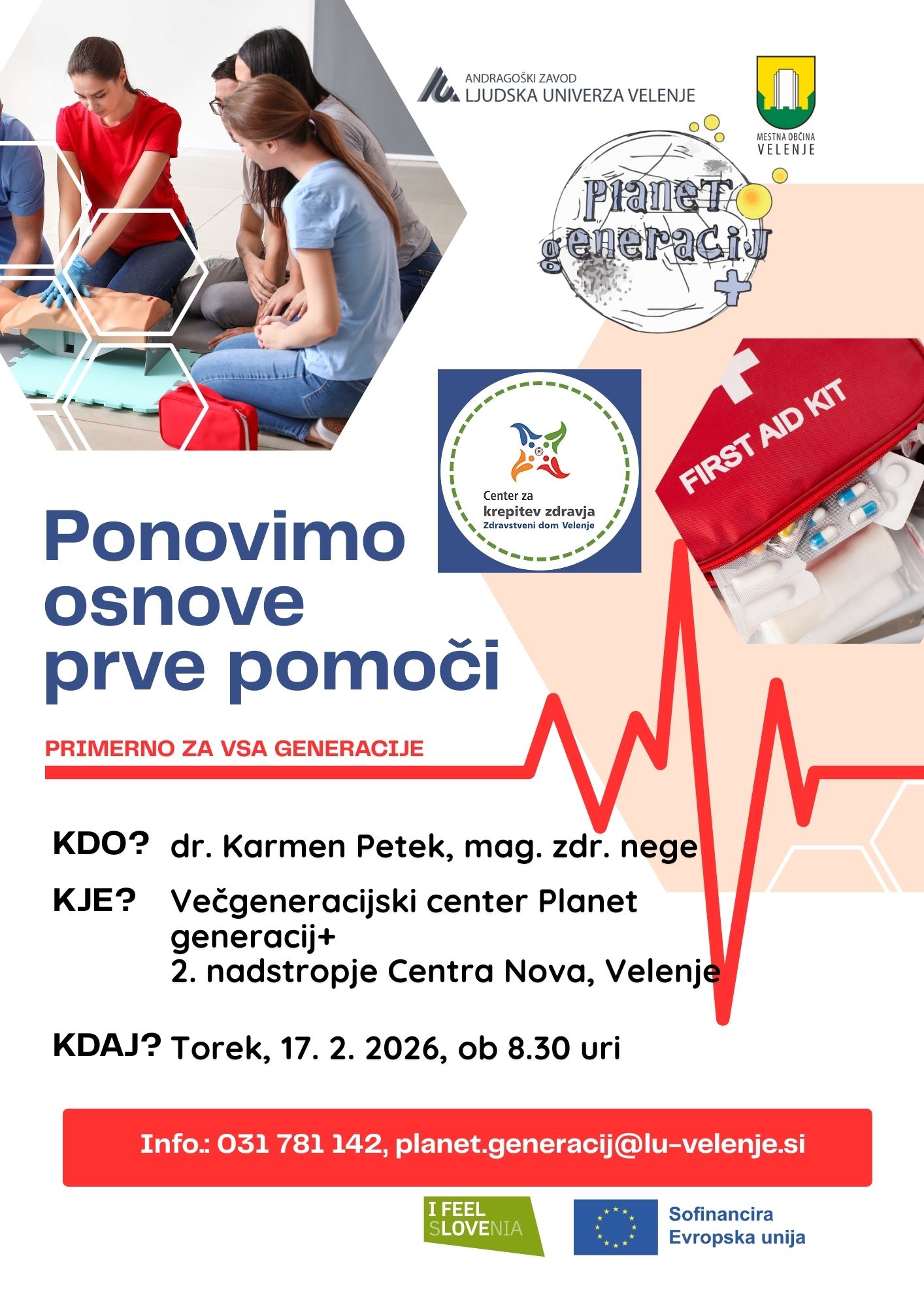 Ponovimo osnove prve pomoči
