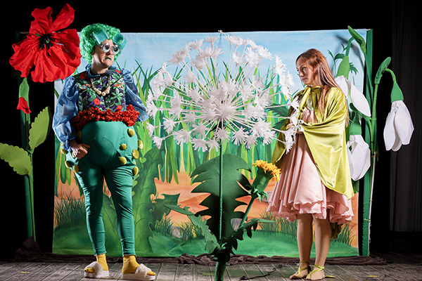 Palčica, gledališka predstava ob Andersenovem dnevu