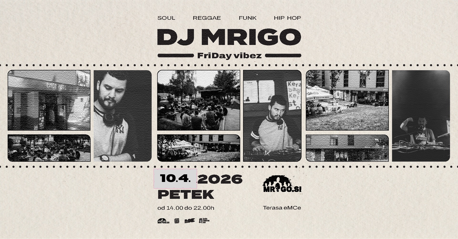 DJ MRIGO FriDay vibez: Soul, funk, reggae, hip hop