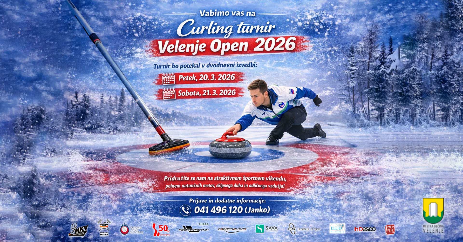 Curling turnir: Velenje open