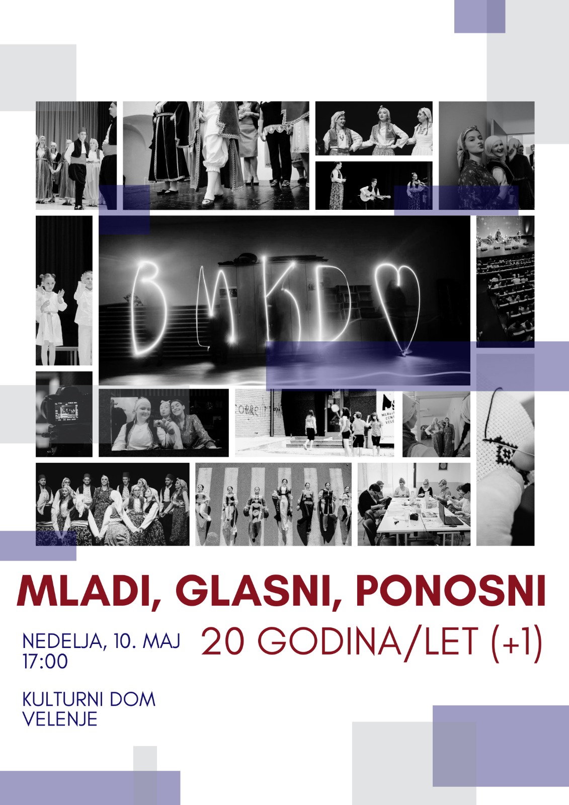 MLADI, GLASNI, PONOSNI – 20 let (+1)