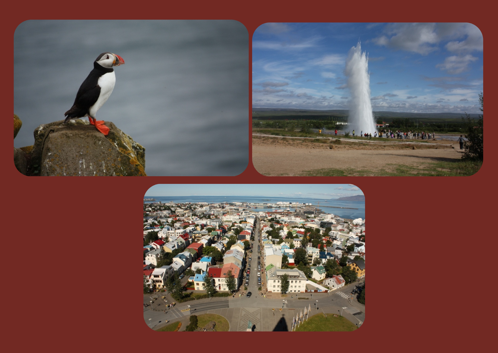 Islandija: razgledi z dežele ognja, vode in ledu