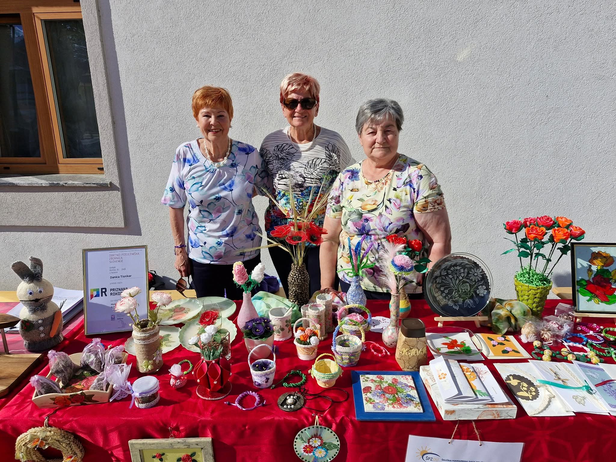 Razstava ročnih del rokodelskih sekcij pod okriljem ŠPZDU