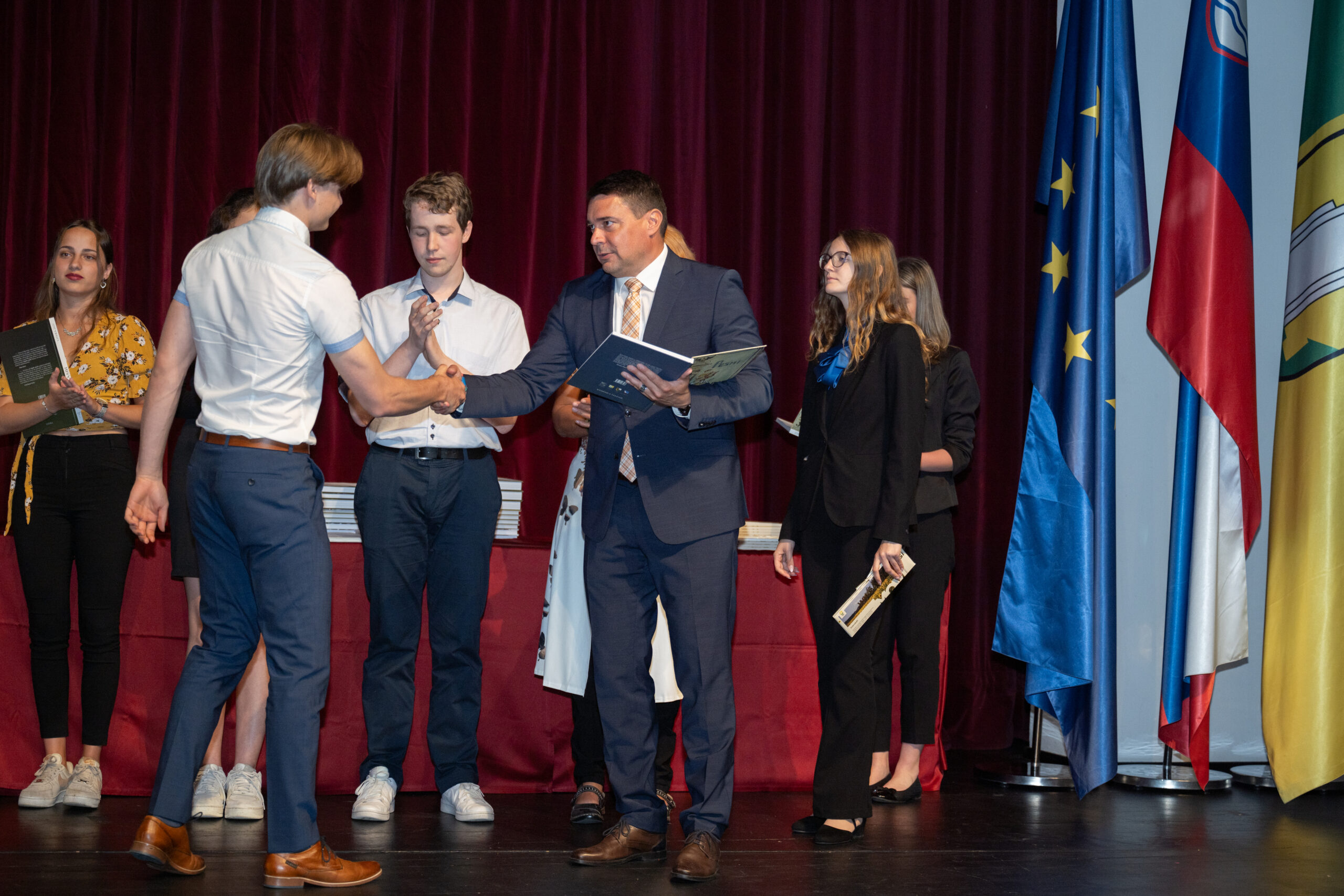 Sprejem za vsa leta odlične učence in dijake