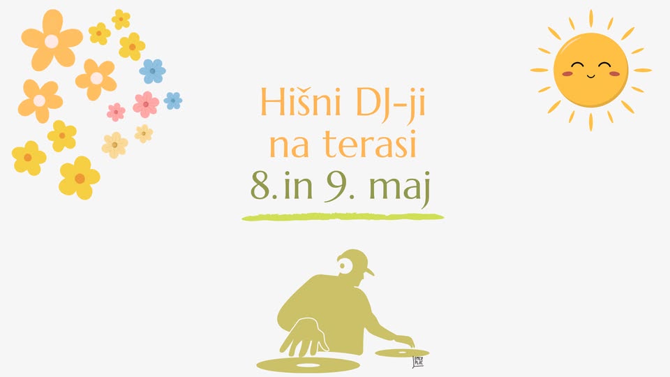 Hišni DJ-i na terasi