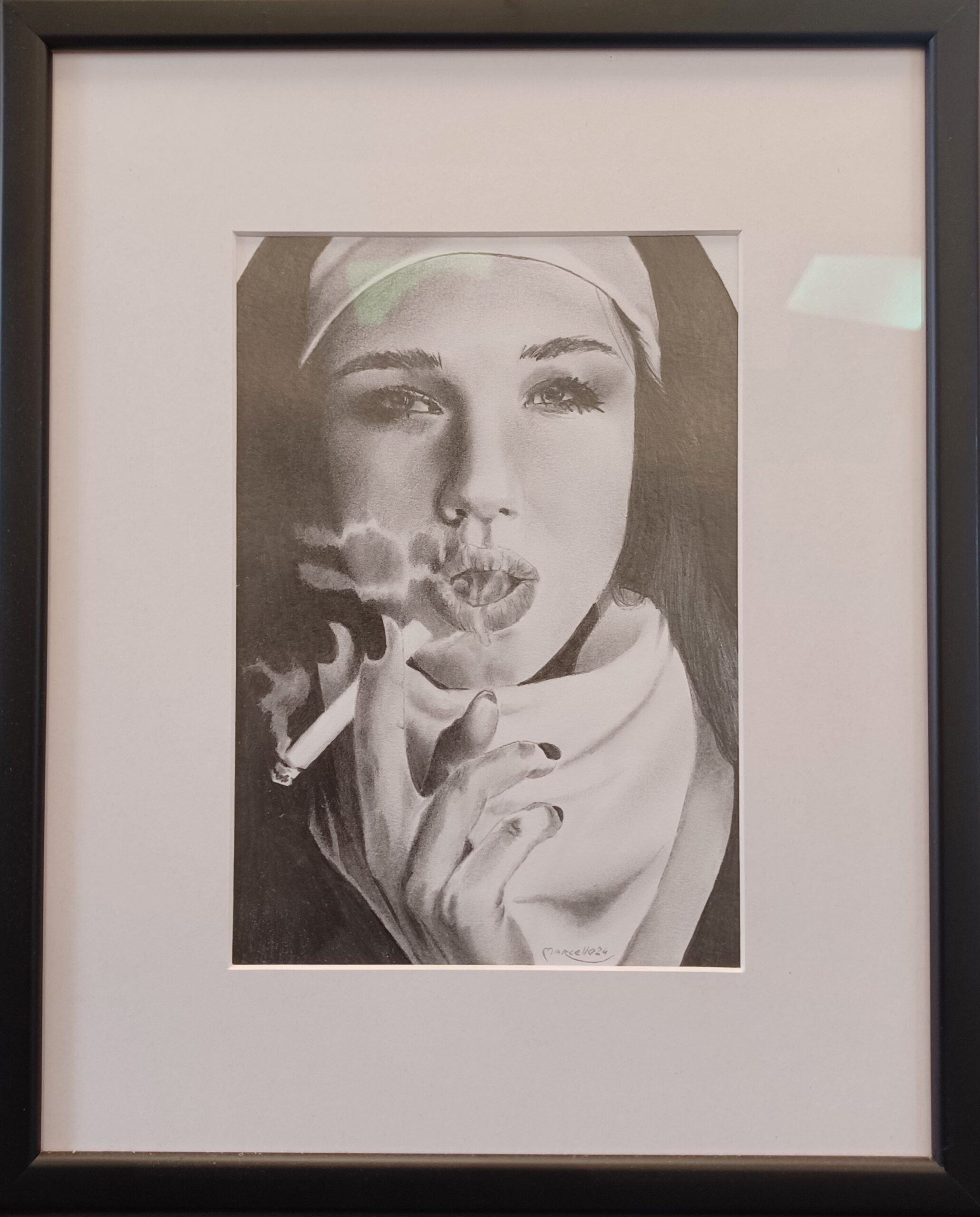 Holy Smoke: razstava risb Marcella Notersberga