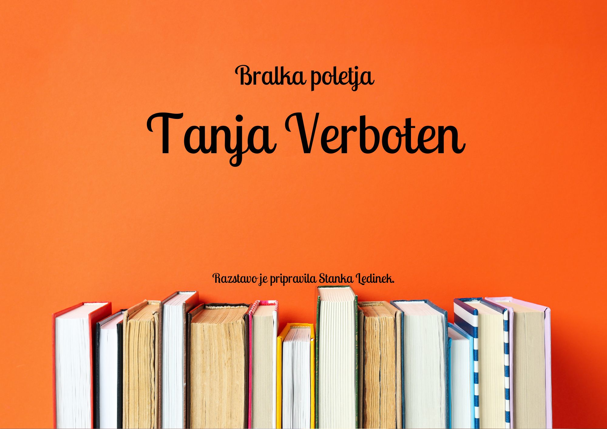 Bralka poletja: Tanja Verboten