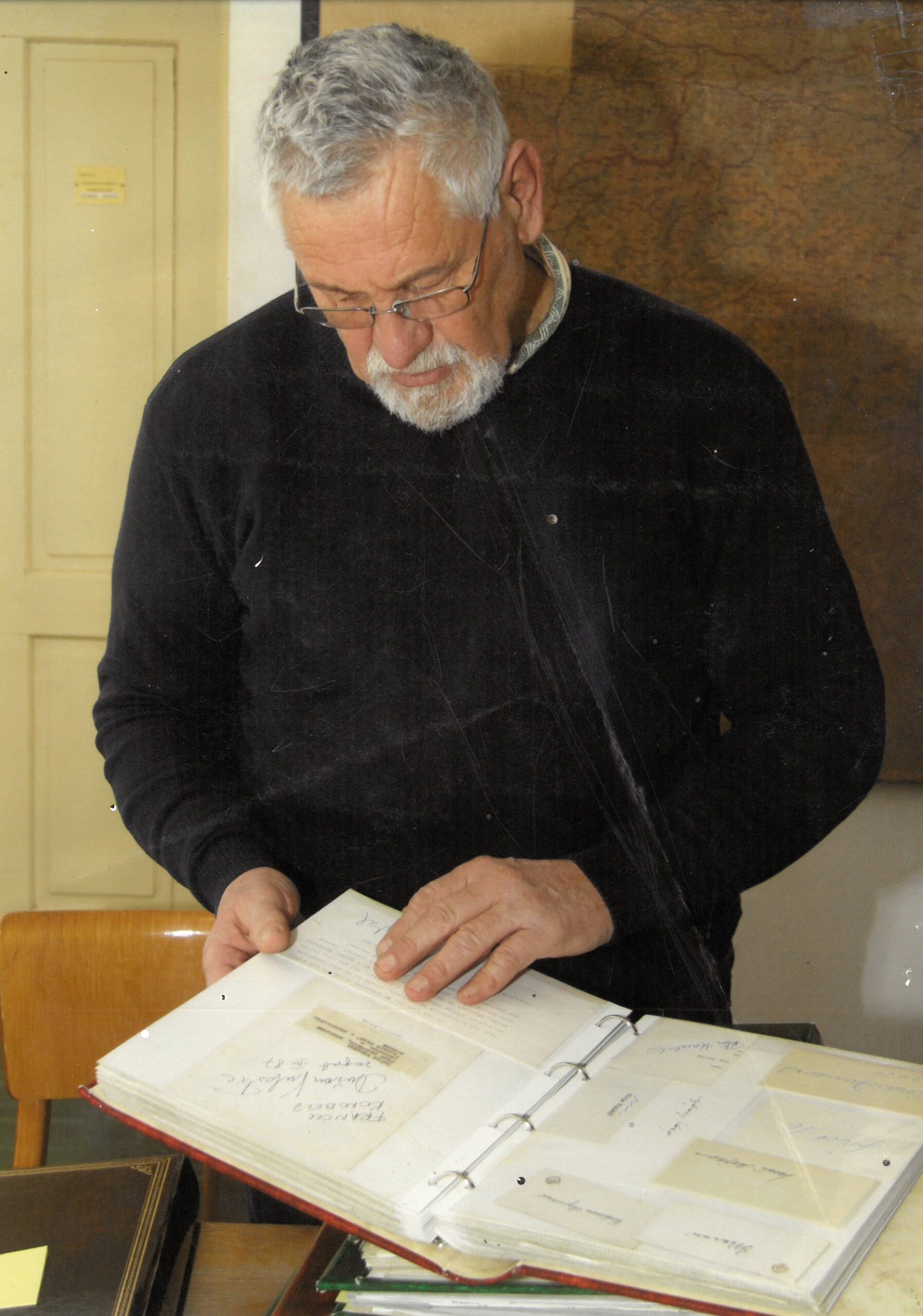 Franc Konobelj, zbiratelj avtogramov