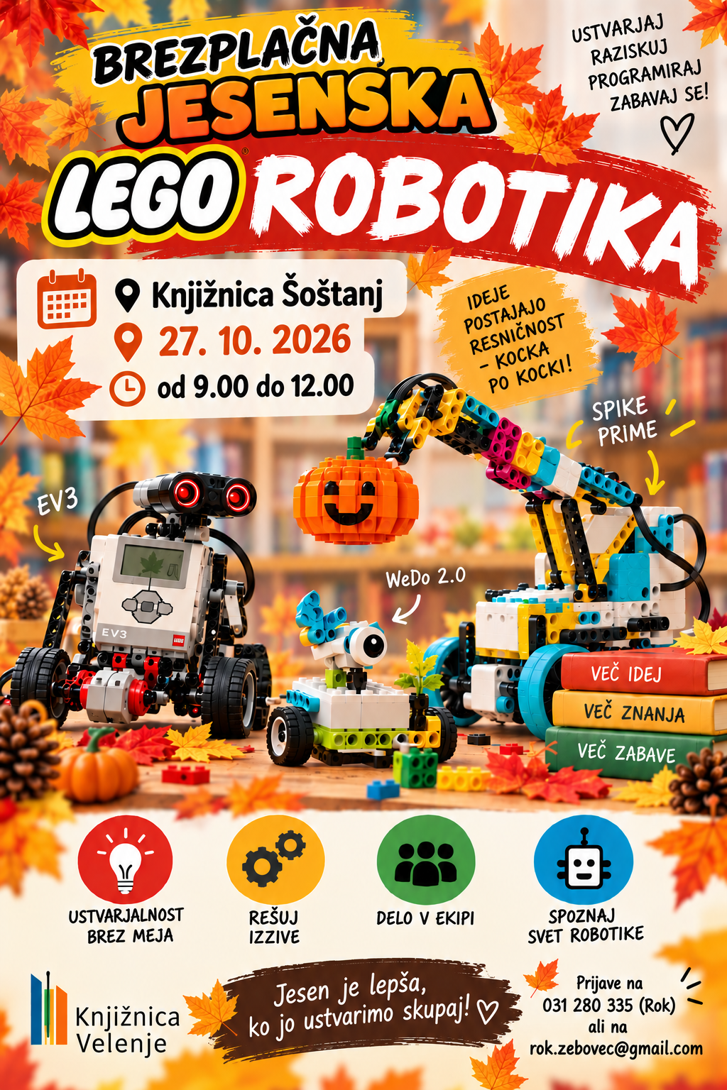 Počitniška Lego robotika