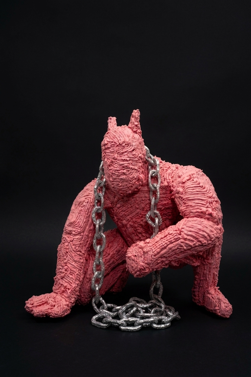 Odprtje razstave Udarjanje v nebesni svod avtorja Mihe Majesa